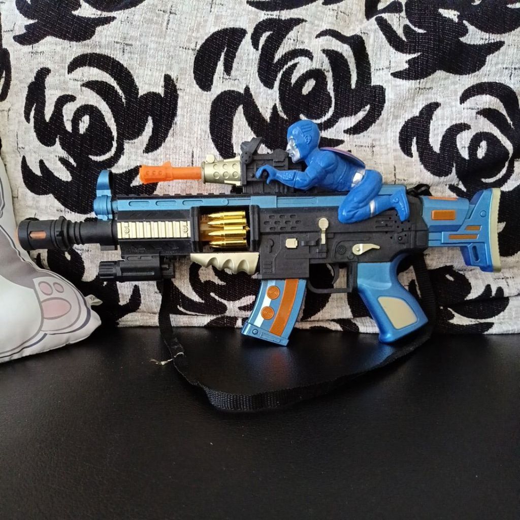 Preloved mainan senapan anak