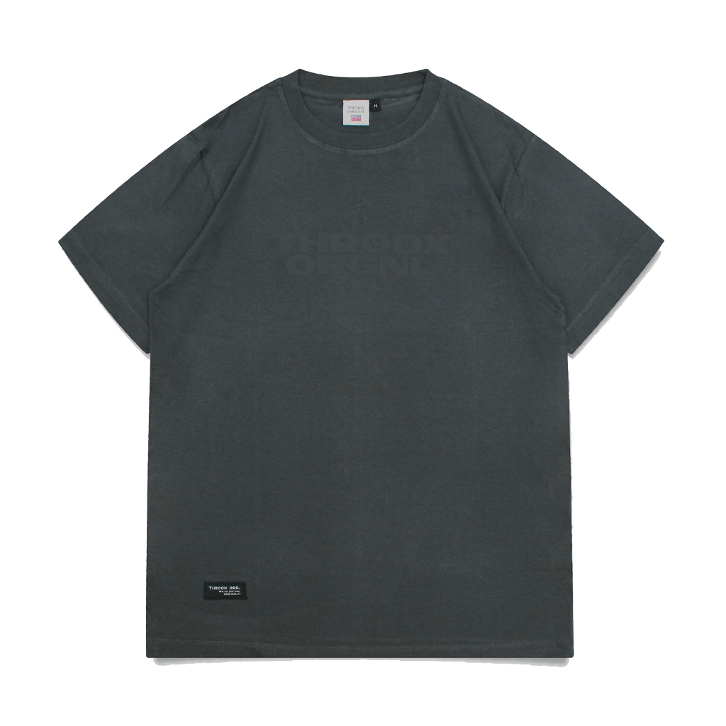 Throoxoriginal Kaos Grey Murphy || T-Shirt Throox Original Murphy Abu