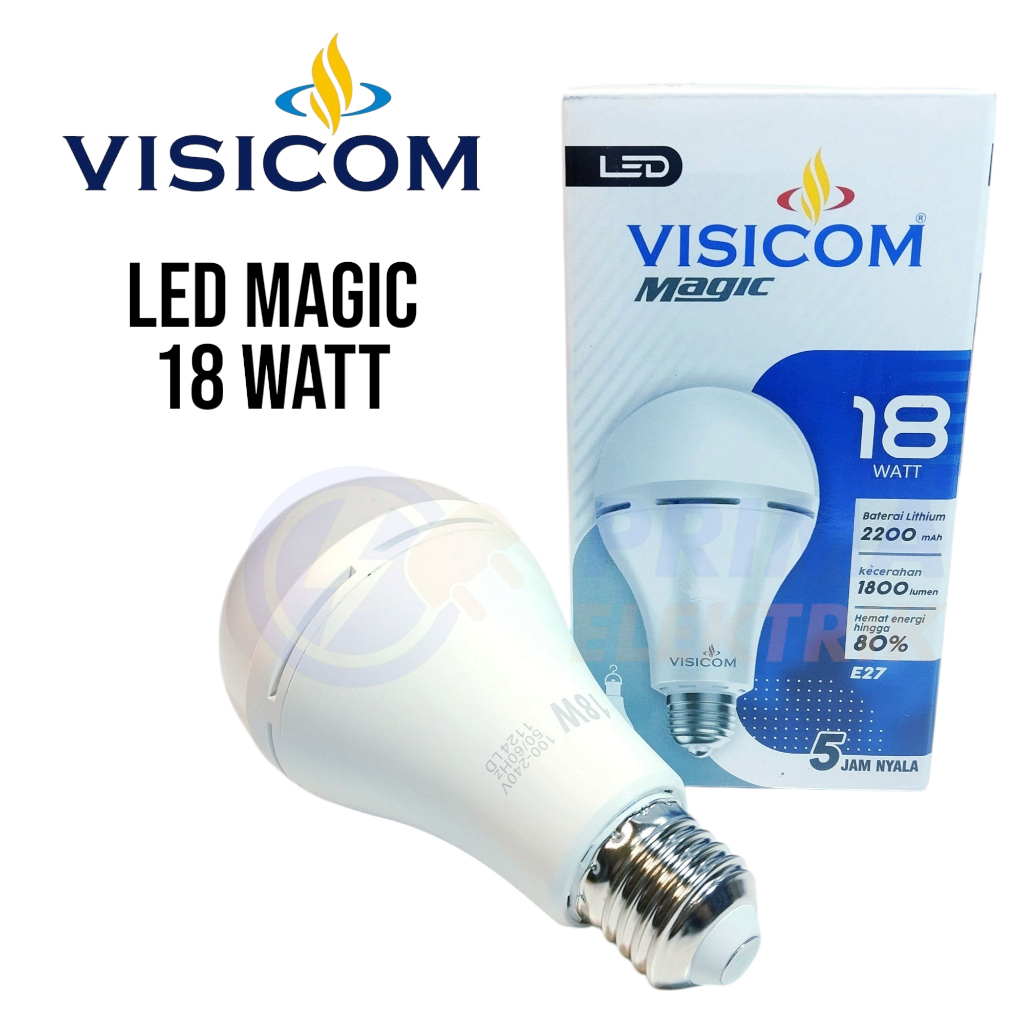 Lampu LED Magic Visicom 18 Watt - Emergency LED