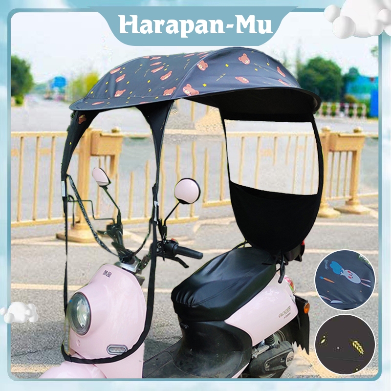 Payung Motor Kanopi Anti Hujan Tenda Motor Anti Hujan & Panas Terbaik