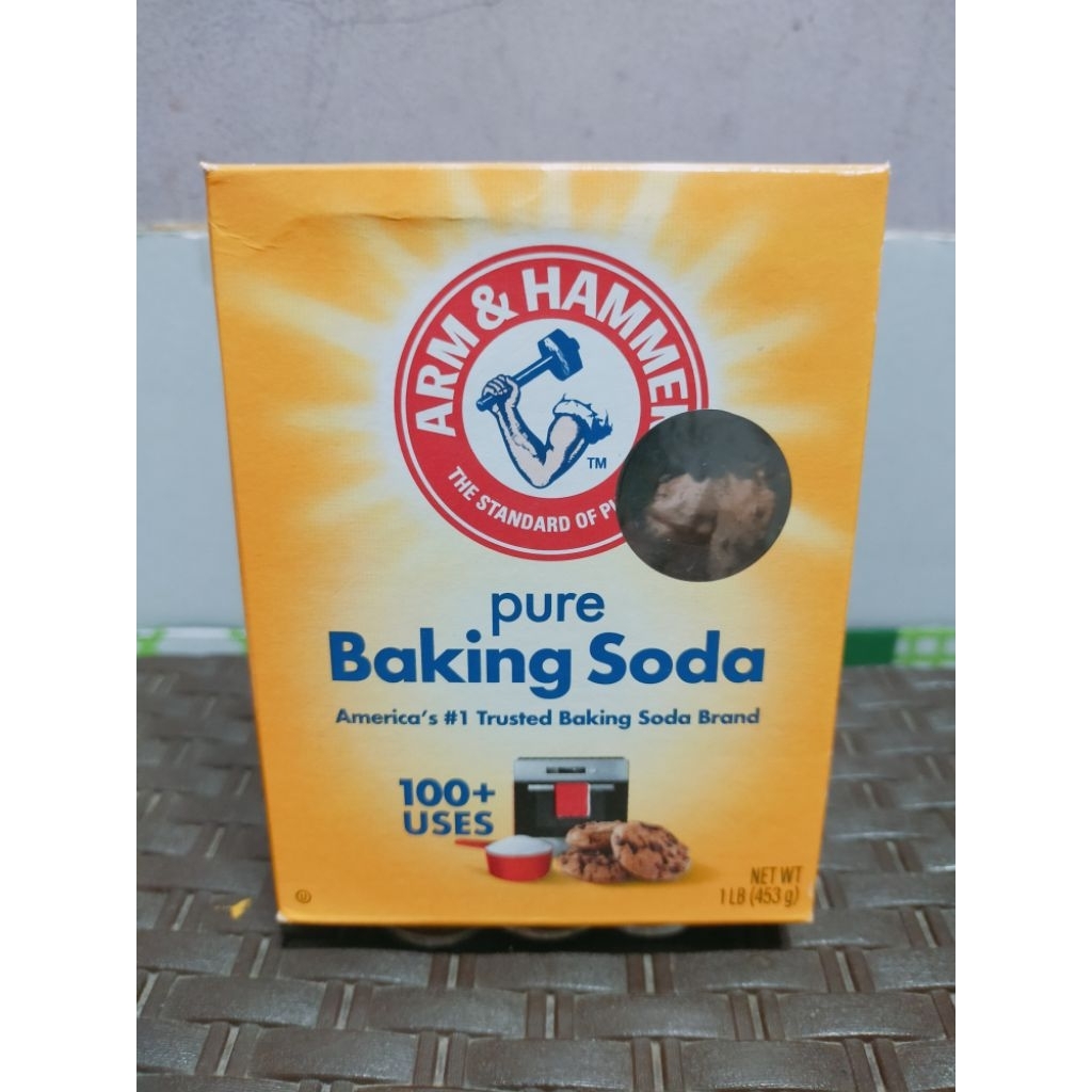 

ARM & Hammer PuRE baking soda for cake kue 453gr
