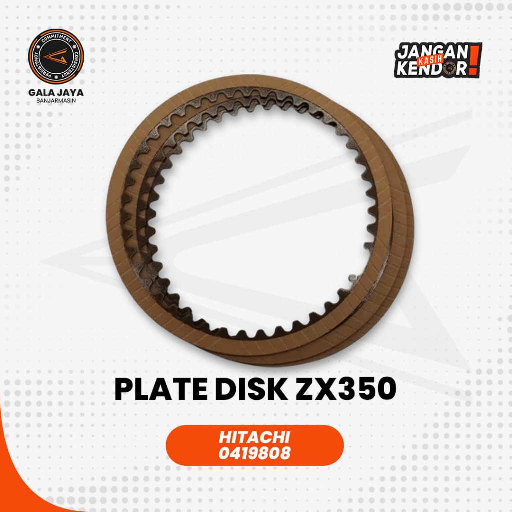 PLATE DISK ZX350 - HITACHI - GENUINE