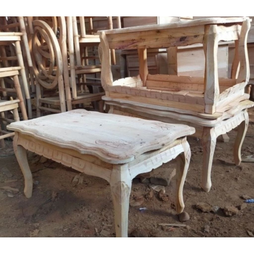 Meja Akad Nikah Lesehan Meja Lesehan Kayu Mahoni