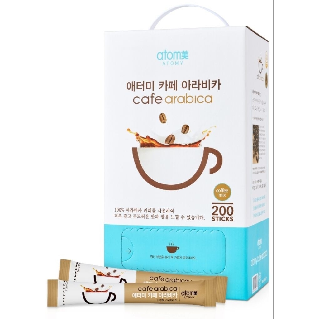 

atomy Cafe Arabica korea asli halal isi 200 stick