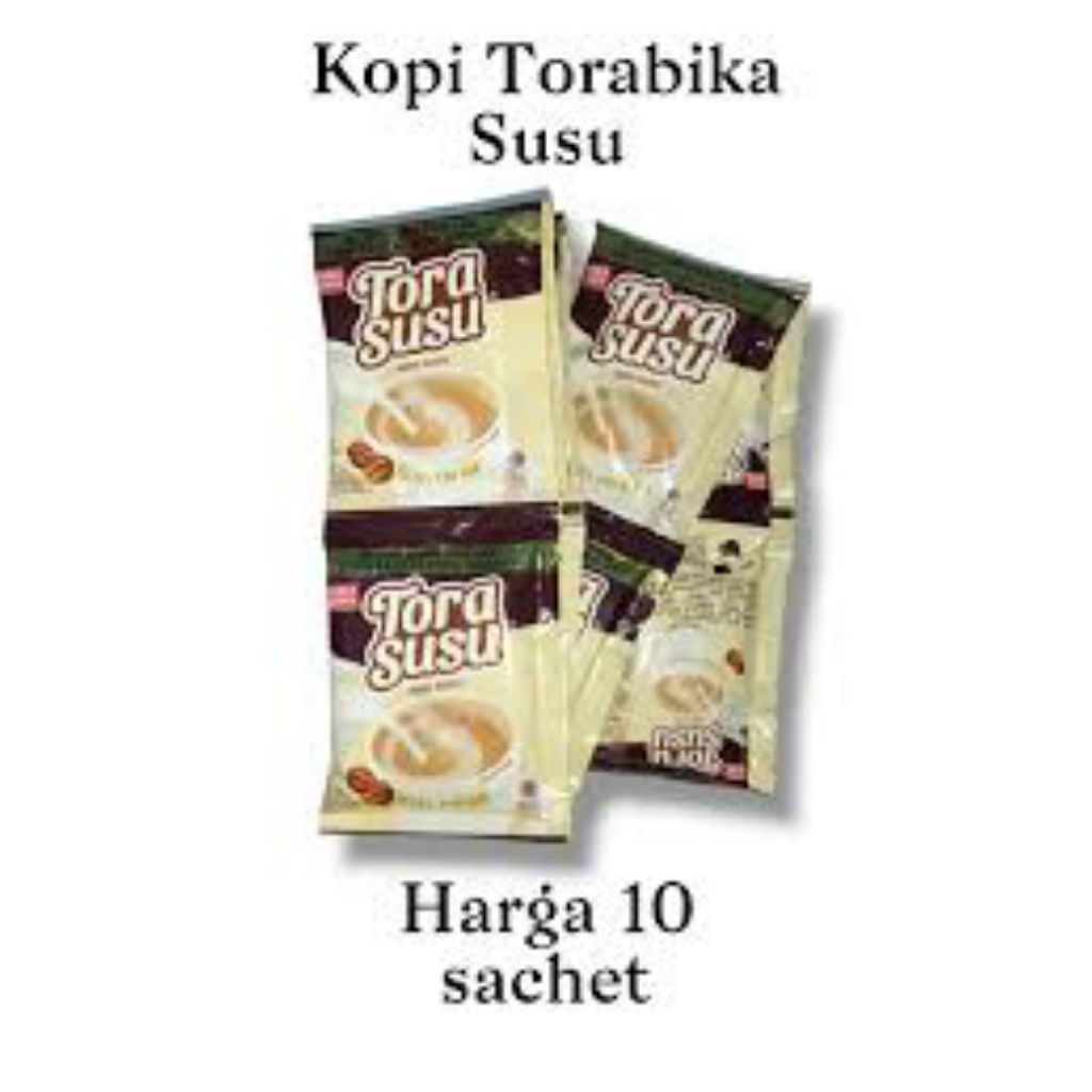 

(1 RENCENG) TORABIKA KOPI TORA SUSU EXTRA FULL CREAM 31gr ISI 10