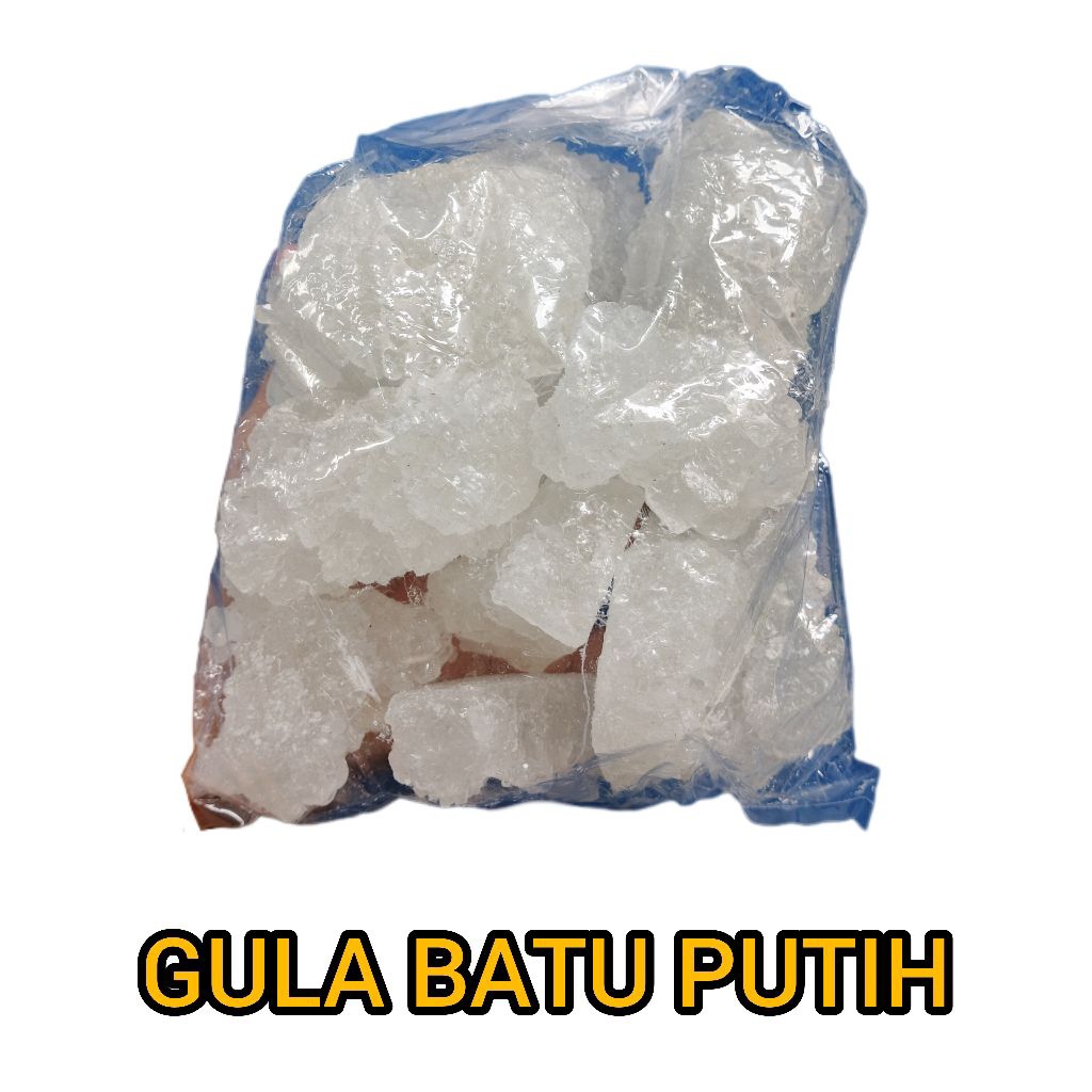 

Gula batu putih 1 kg original - gula batu tebu asli - gula tebu - pemanis alami - gula wedang - gula sehat