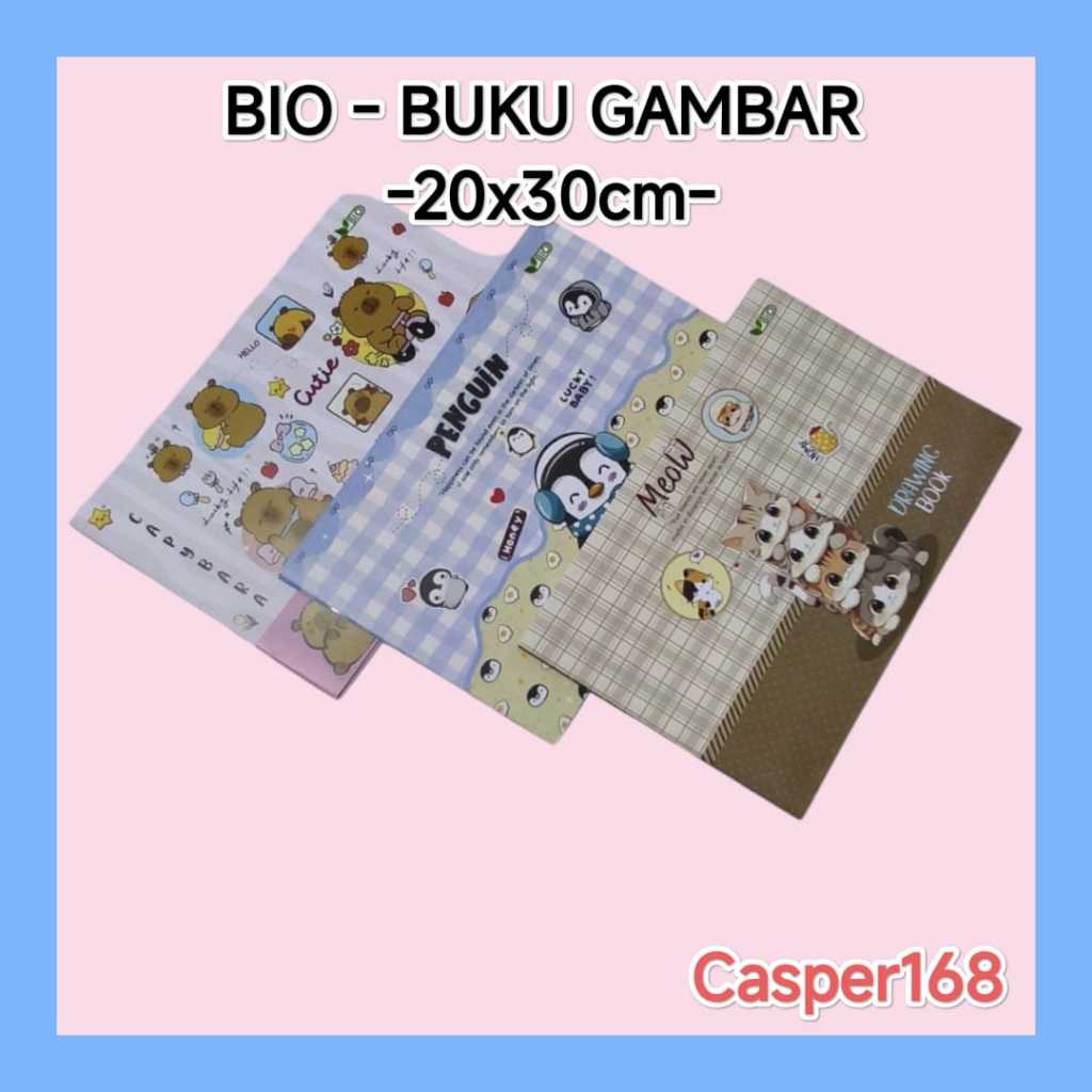 

BIO - BUKU GAMBAR A4 - BUKU GAMBAR FANCY A4