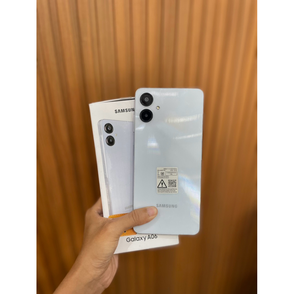 Samsung A06 4/128 Light Blue Second Mulus
