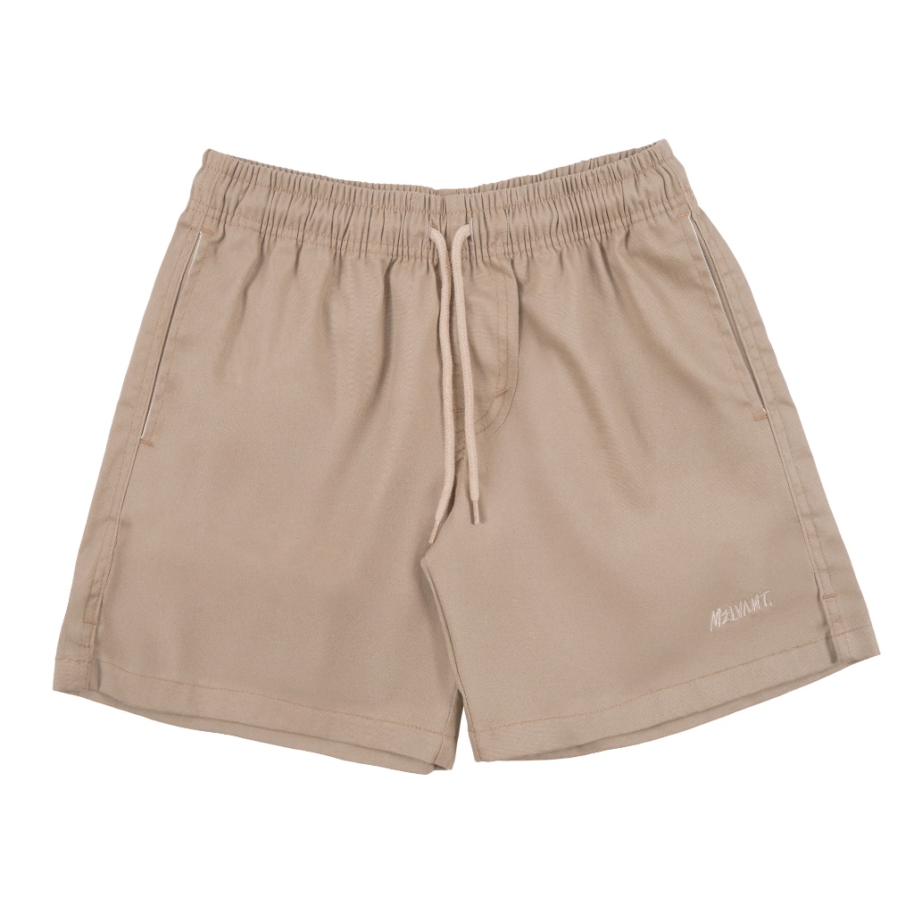 Melvant - MBS Heim Taupe Boardshort | Celana Pendek Pria / Boardshort Bahan Cotton Twill