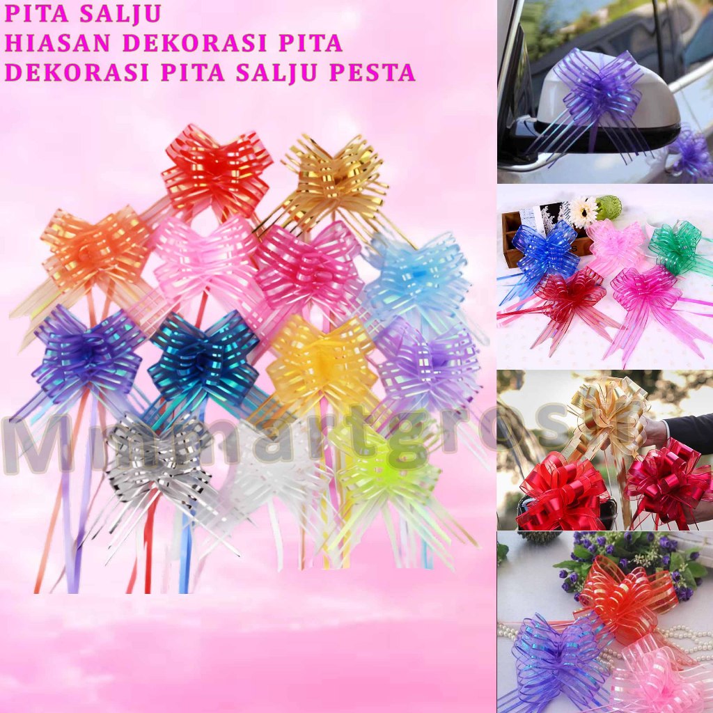 

Pita Salju / Hiasan Dekorasi Pita / Dekorasi Pesta Pita Salju Serut / Uk.50cm