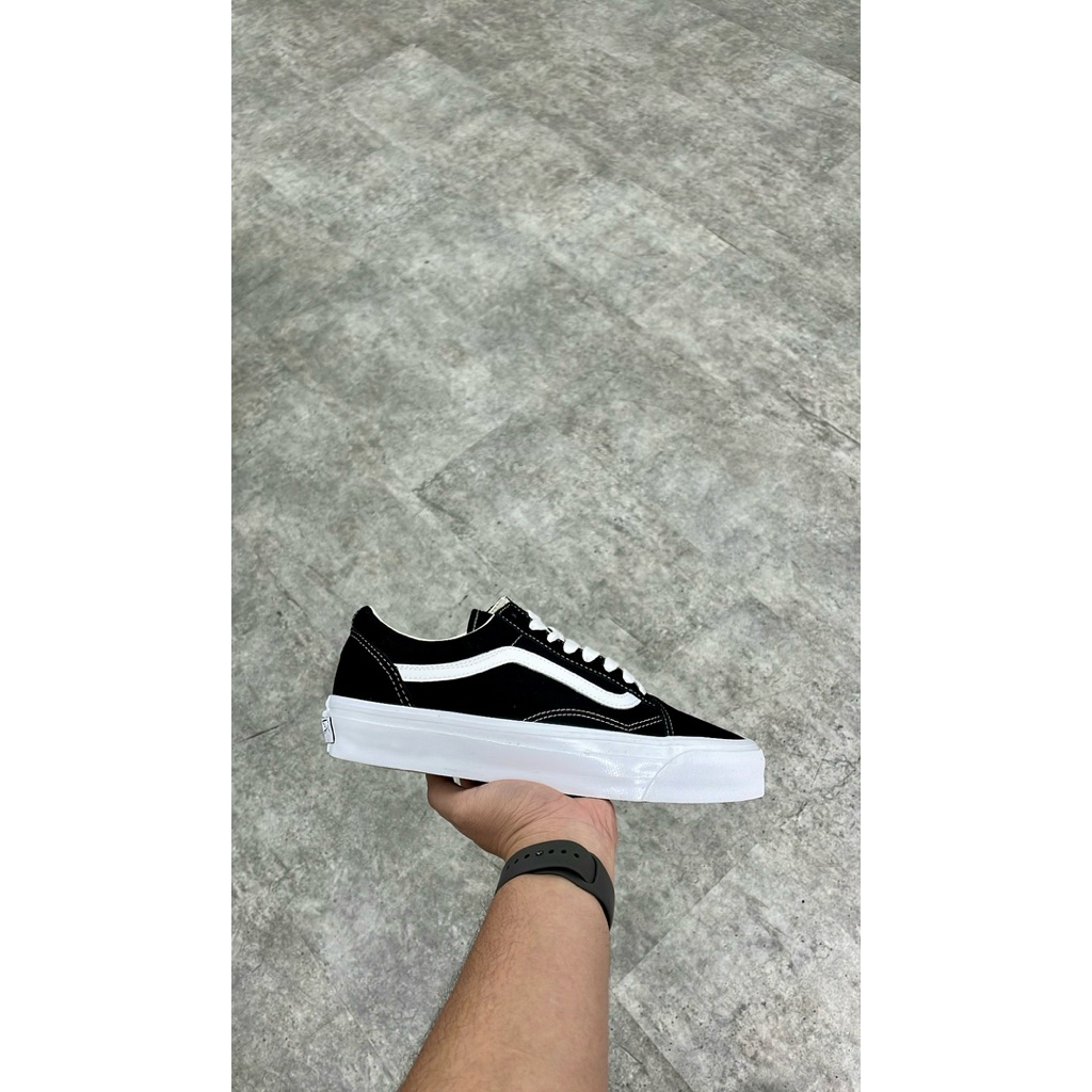 Vans Oldskool Reissue 36 Lx Black White 100% Original Resmi Store