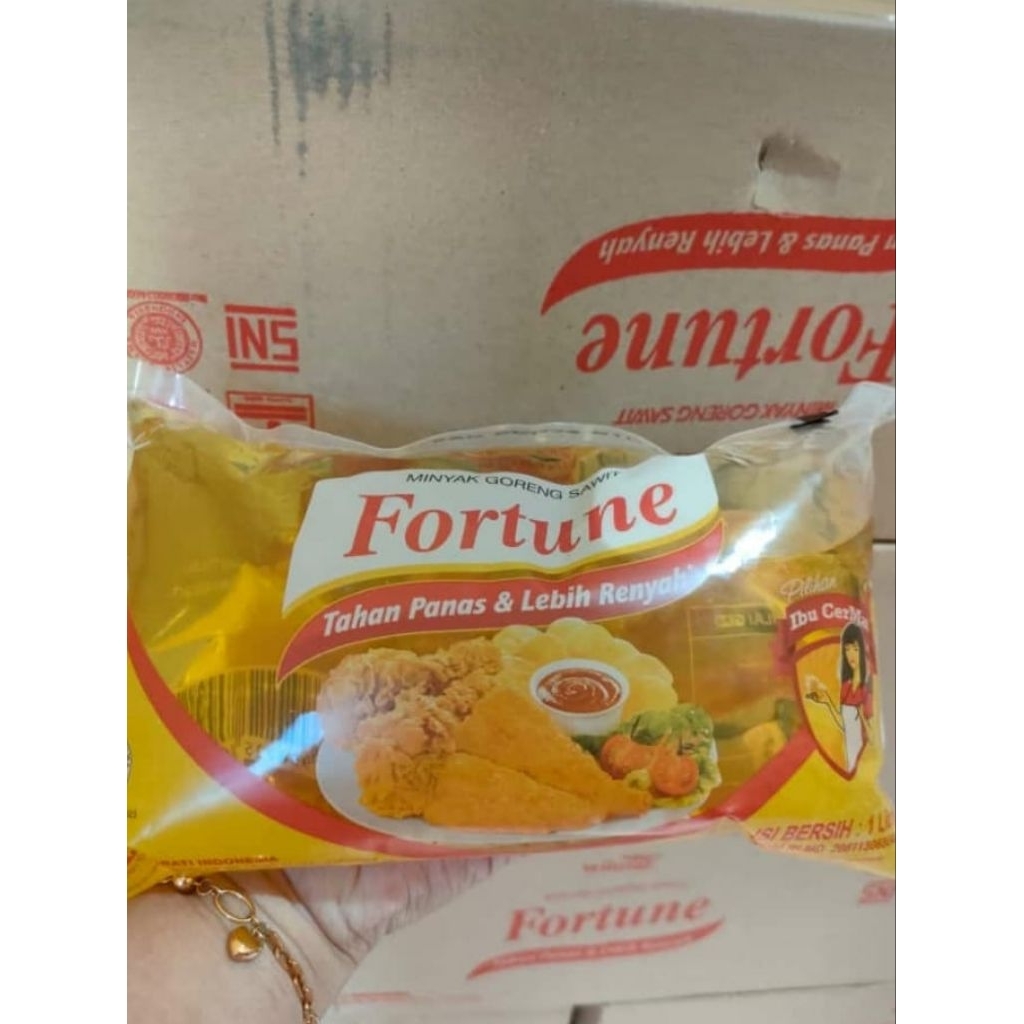 

minyak goreng Fortune bantal(pillow pack) isi 12pouch