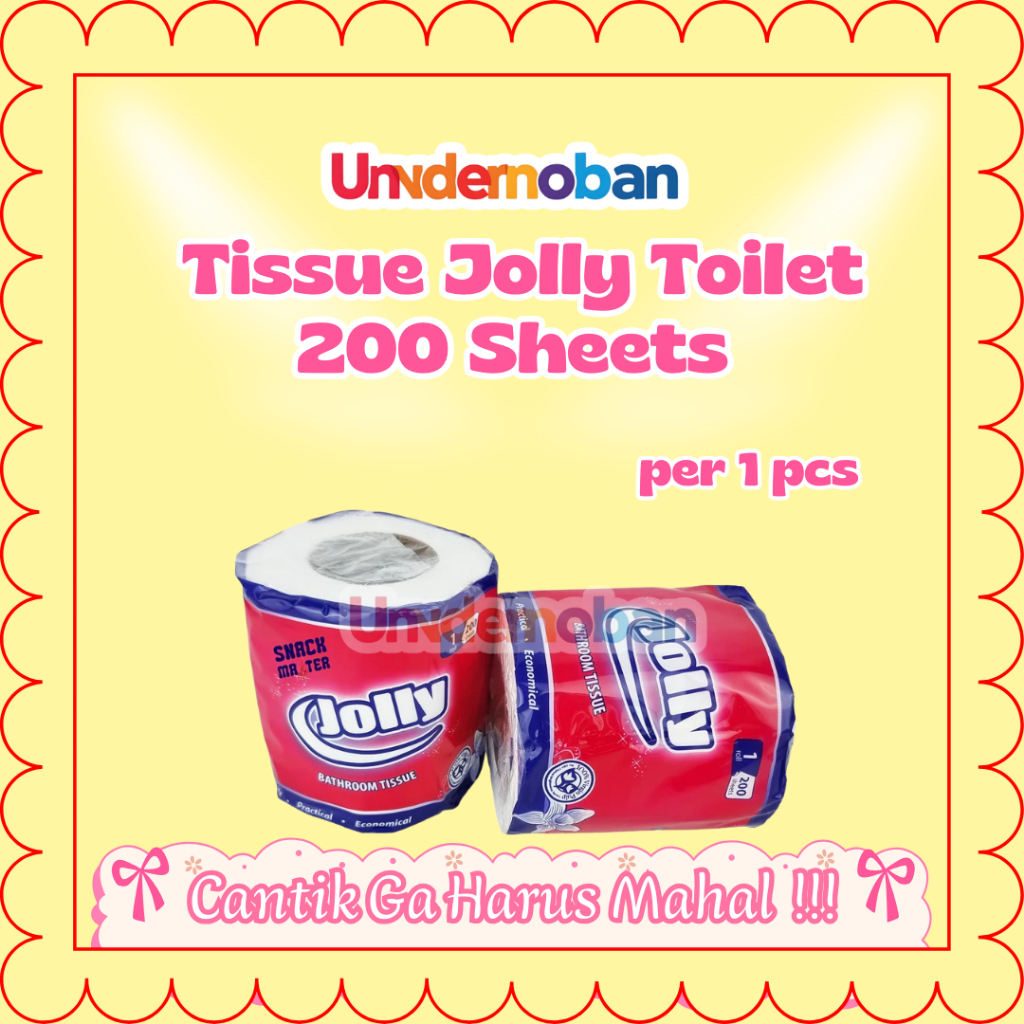 UNDERNOBAN TISSUE JOLLY ROLL | TISSUE JOLLY TOILET | TISSUE GULUNG