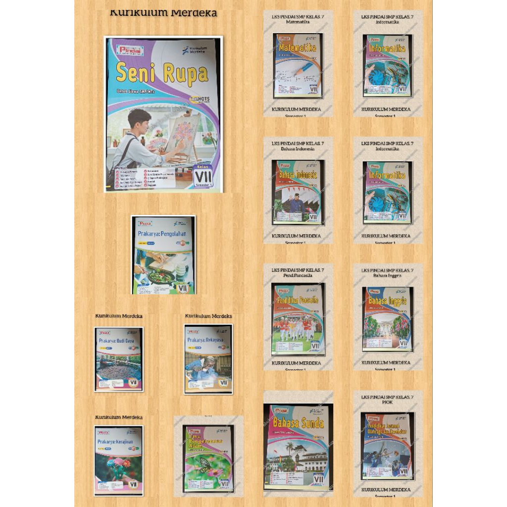 LKS PINDAI KELAS 7 SMP SEMESTER 1 KUR.MERDEKA
