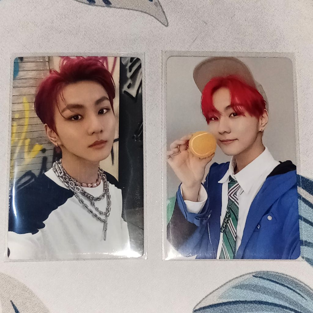 pc photocard pisi alpo yang jungwon enhypen album sadame manifesto day 1 mdo bola rambut merah