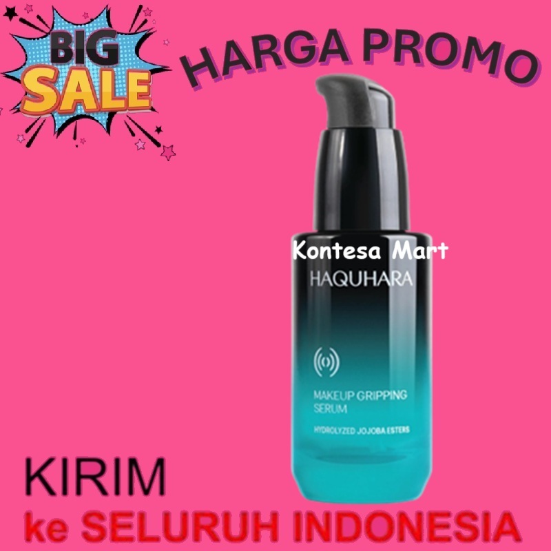 Haquhara Jojoba Makeup Gripping Serum Sebelum Make Up Primer Pelembab Wajah Griping Gripped 30ml