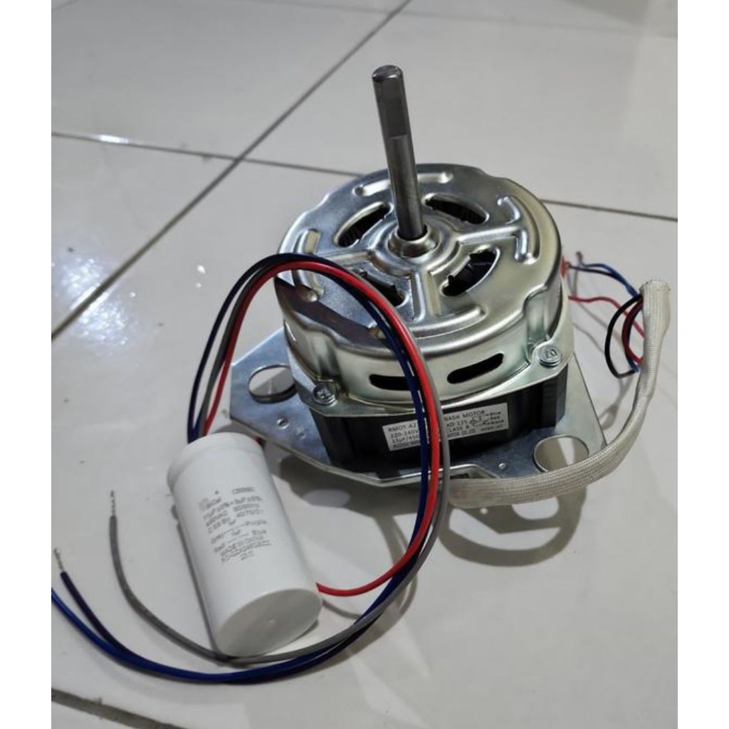 Dinamo + Capasitor Mesin Cuci 7kg Original