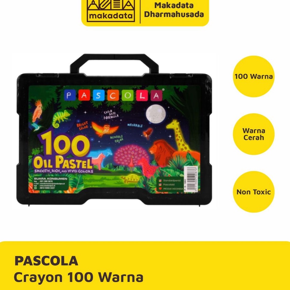 

KODE B73O CRAYON OIL PASTEL PASCOLA ISI 1 WARNA