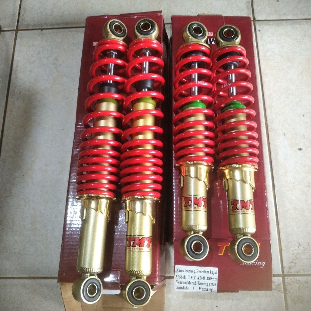 shock doubel belakang motor bebek copy daytona