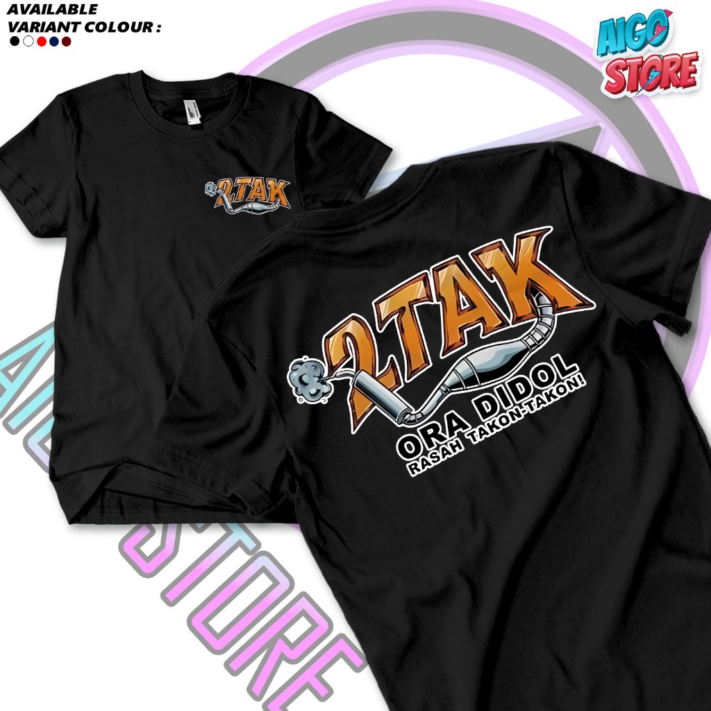 T-SHIRT 2TAK ORA DIDOL | T-SHIRT RXKING 2 STROKE LEGEND JT - KAOS RACING - AIGOSTORE89