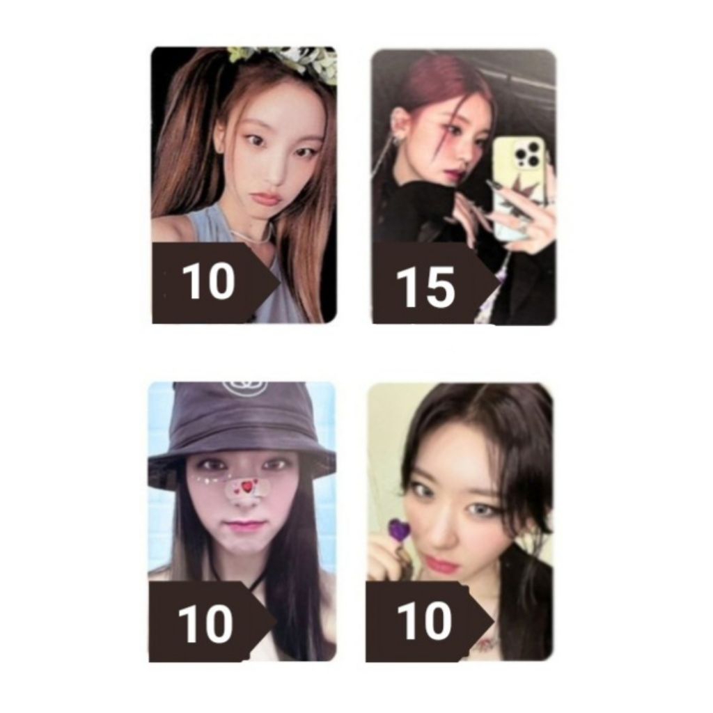 PC ALBUM YEJI YUNA KMD YEJI CHAER BTB ITZY