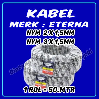 KABEL.ETERNA.1 ROL  2X1,5.&.3X1,5.&.2X2,5,&,3X2,5
