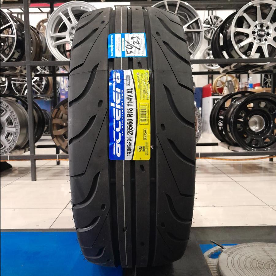 Ban Mobil Semi Slick / Ban Soft Compound Merk Accelera Type 651 Sport Ukuran 265/60 Ring 18