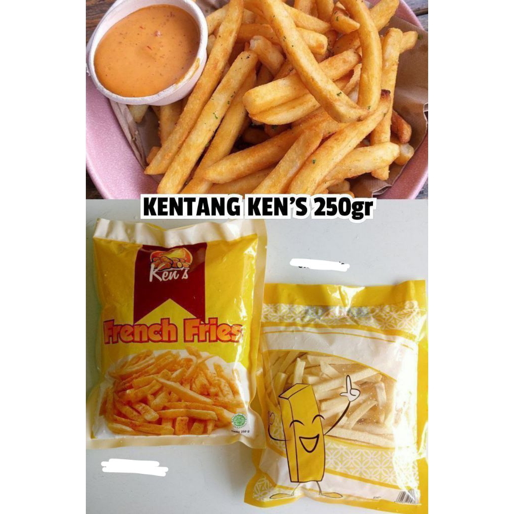 

Kentang Goreng Kens 250gr