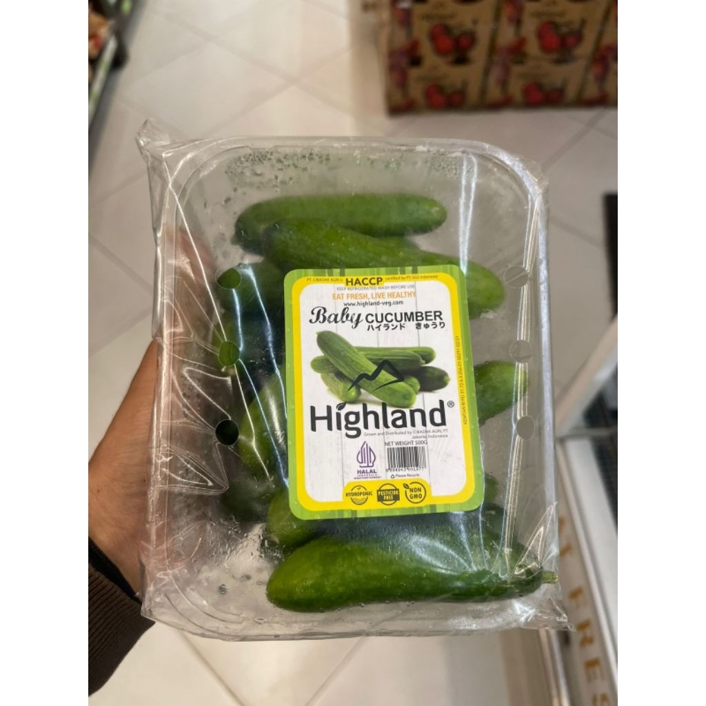 

Highland Baby Cucumber 500 Grm