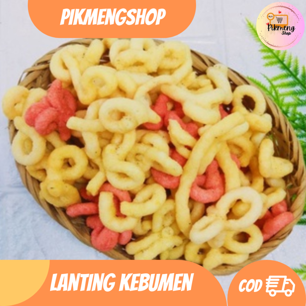 

Snack Lanting Kebumen Murah Meriah Terdapat Berbagai Jenis Variasi Berat dan Rasa
