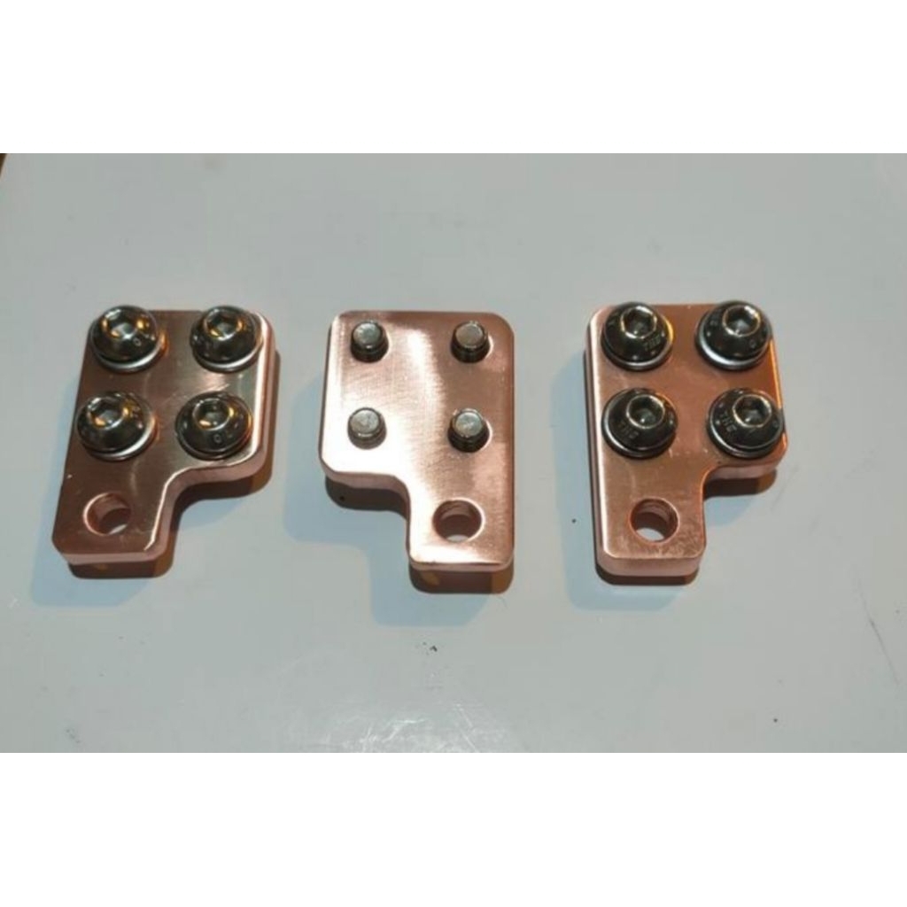 Header Kepala Aki, grounding Aki 4 titik tebal 5 mm tembaga murni modellurus