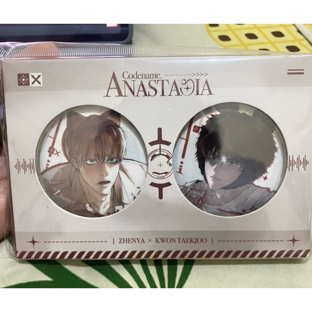 [ READY STOK ] CODENAME ANASTASIA MERCH PIN PHOTOCARD OFFICIAL BACA DESKRIPSI