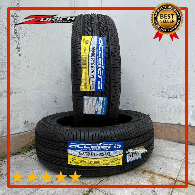 Ban Mobil 165 60 R15 Merek Accelera Eco Plush Ukuran 165/60 R15 Tubles