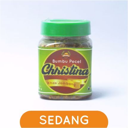

Bumbu Pecel Christina Khas Jombang - Bumbu Pecel 200g Pedasnya Sedang - Bumbu Pecel - Sambal Pecel
