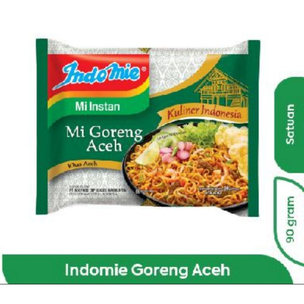 

INDOMIE MI INSTAN GORENG ACEH90gr(1 DUS)