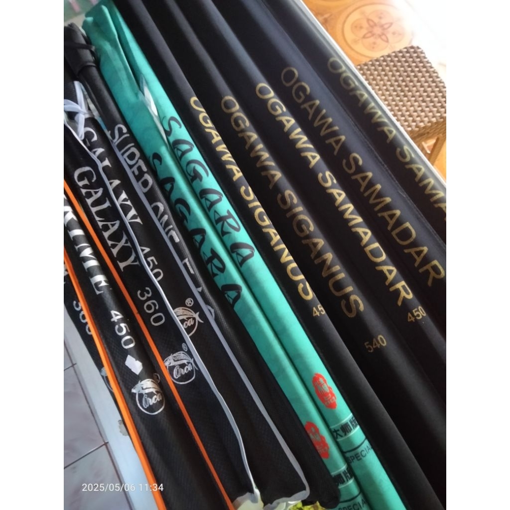 TEGEK OGAWA SIGANUS 450 540 ROS PANJANG HIGH CARBON