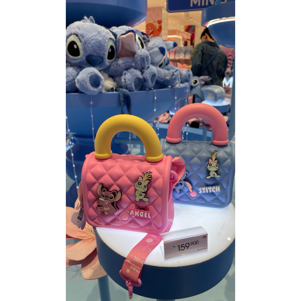 tas selempang stitch x miniso (rubber)