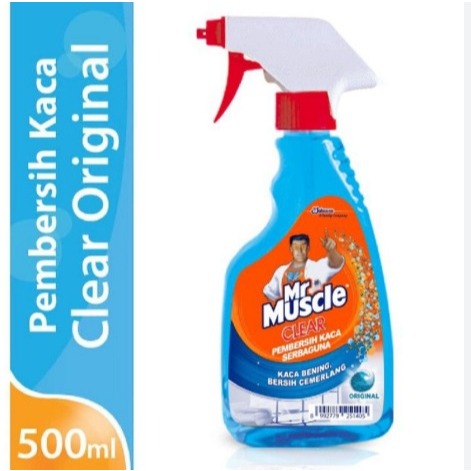 

MR MUSCLE Pembersih Kaca CLEAR Pump Botol 500ml
