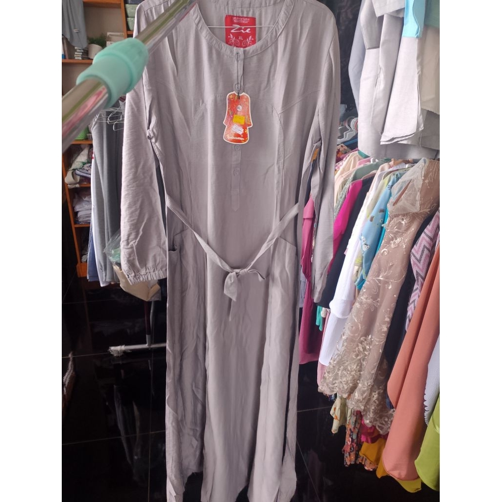 gamis zie bahan pololinen