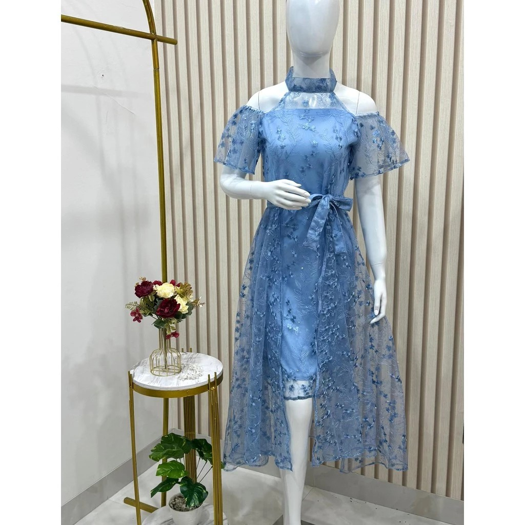 Dress Gaun Cewe Pesta Pernikahan Keluaran 2026 Dresas Kondangan Keluaran 2026 Cewek Dewasa Dreas Ger