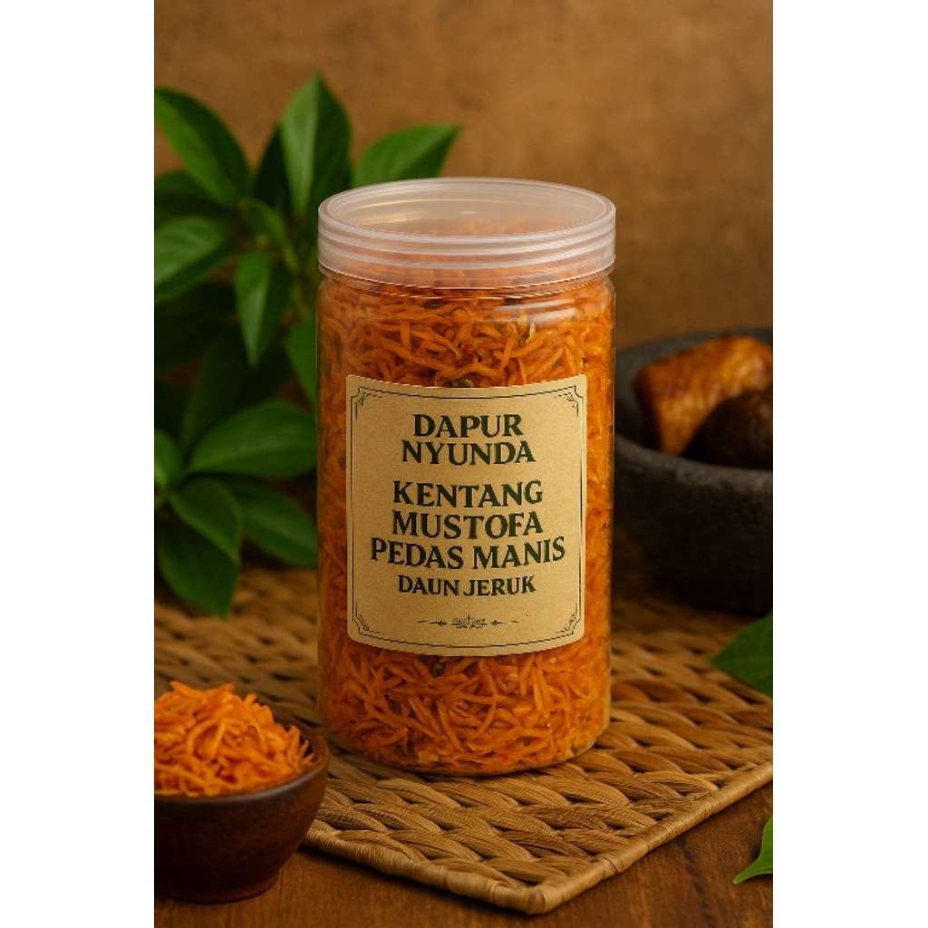 

Kentang Mustofa Homemade – Pedas Manis Daun Jeruk, Renyah & Gurih