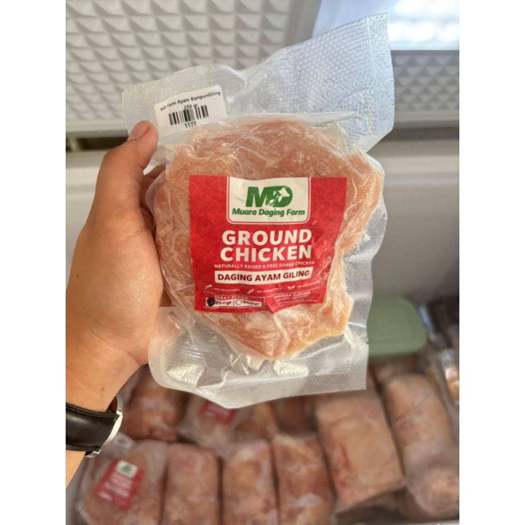 

daging ayam kampung giling