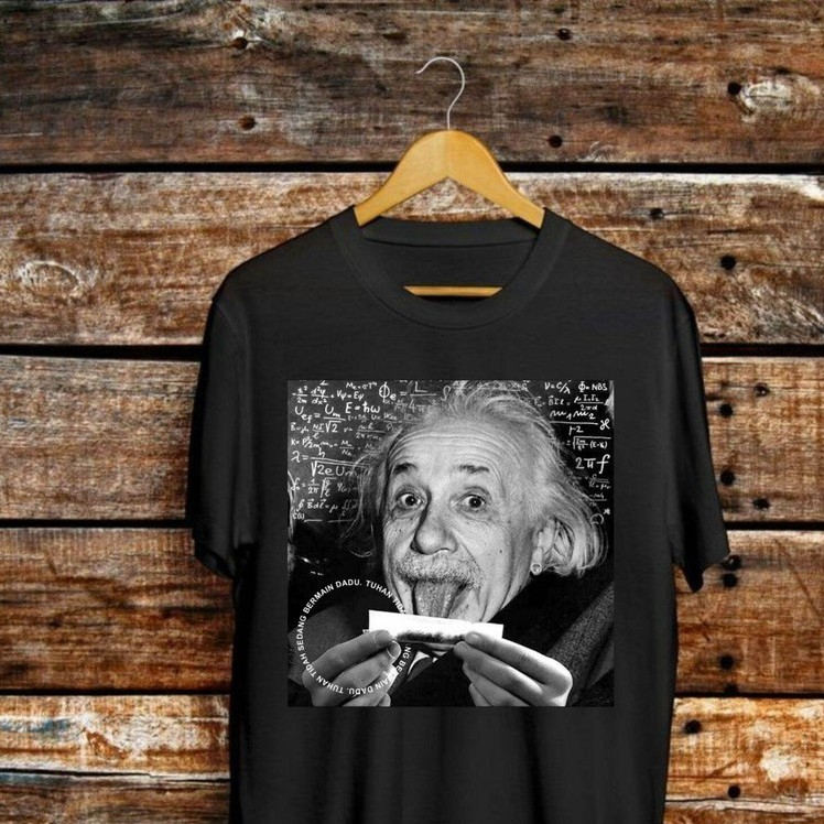 T-SHIRT ALBERT EINSTEIN // KAOS EMBONGPRIBADI