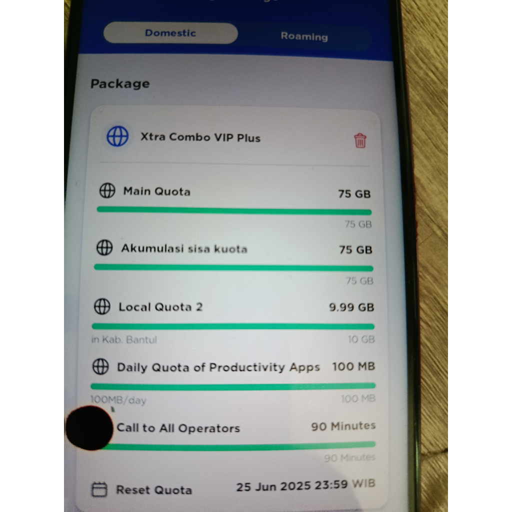 Kartu XL Xtra Combo VIP Plus Diskon 90% SUDAH PPJ