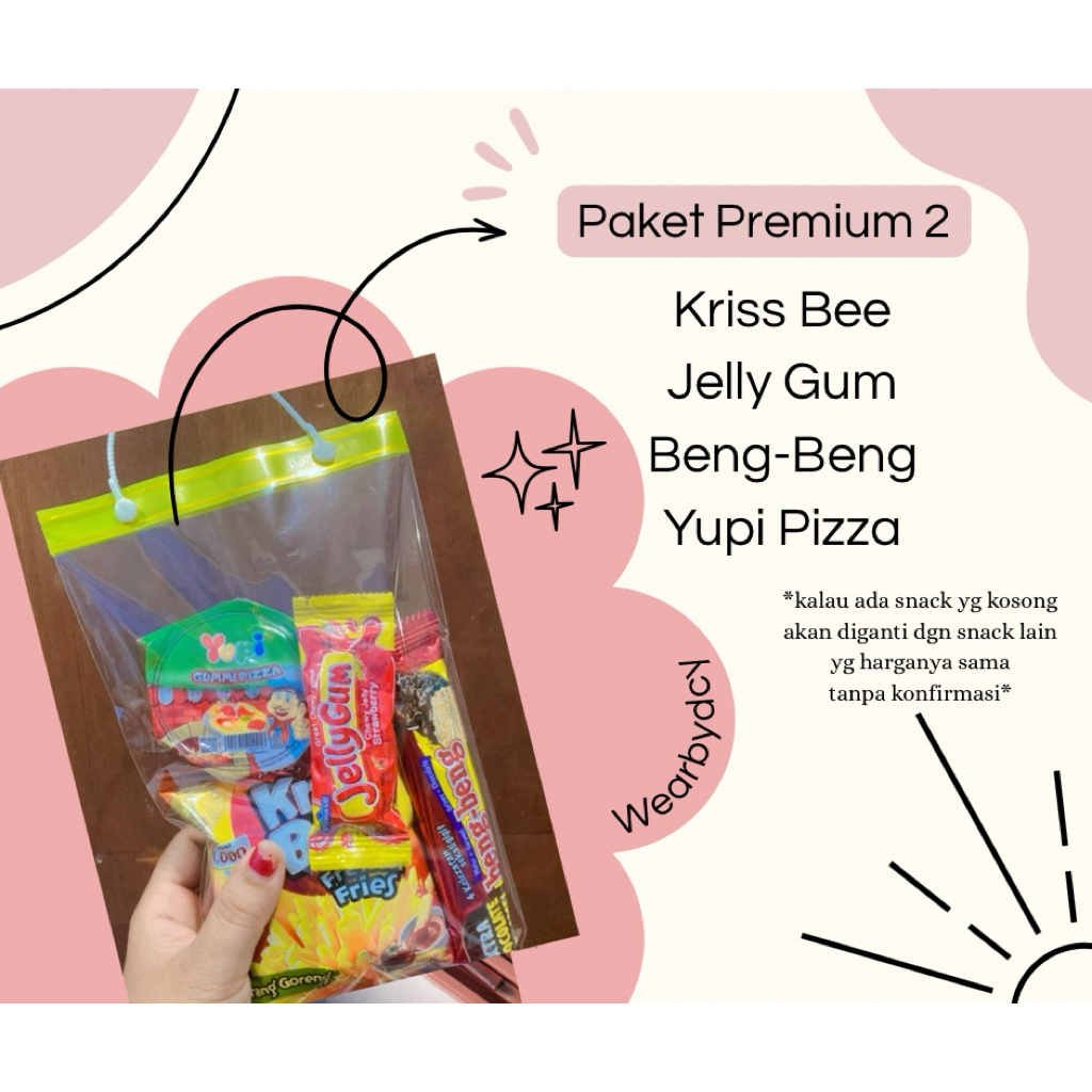 

Paketan snack ultah | paketan jum'at berkah | gift snack | Snack ulang tahun