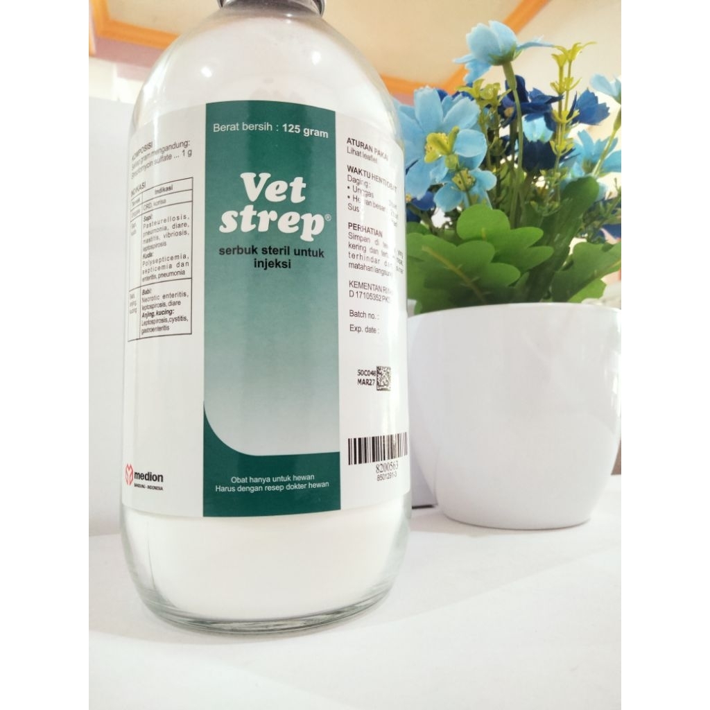 VET STREP by MEDION berat isi 125gram