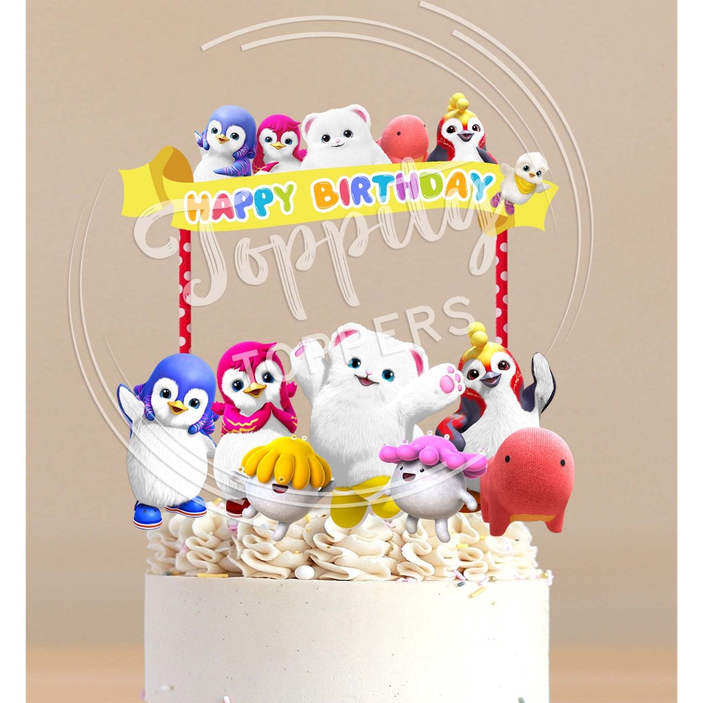 Topper cake kue ulang tahun birthday Badanamu
