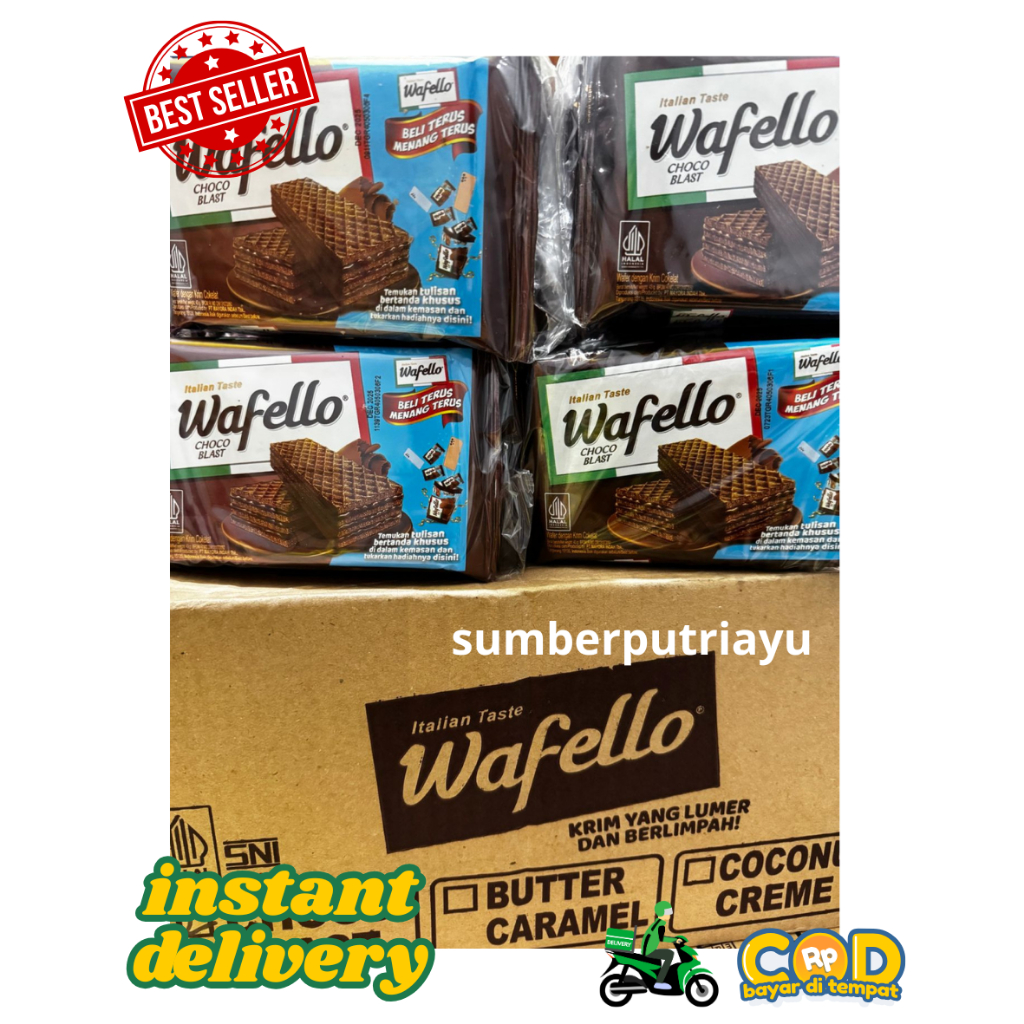 

JUAL ROMA WAFELLO ECER / REGULAR PACK BERAT 37 gr