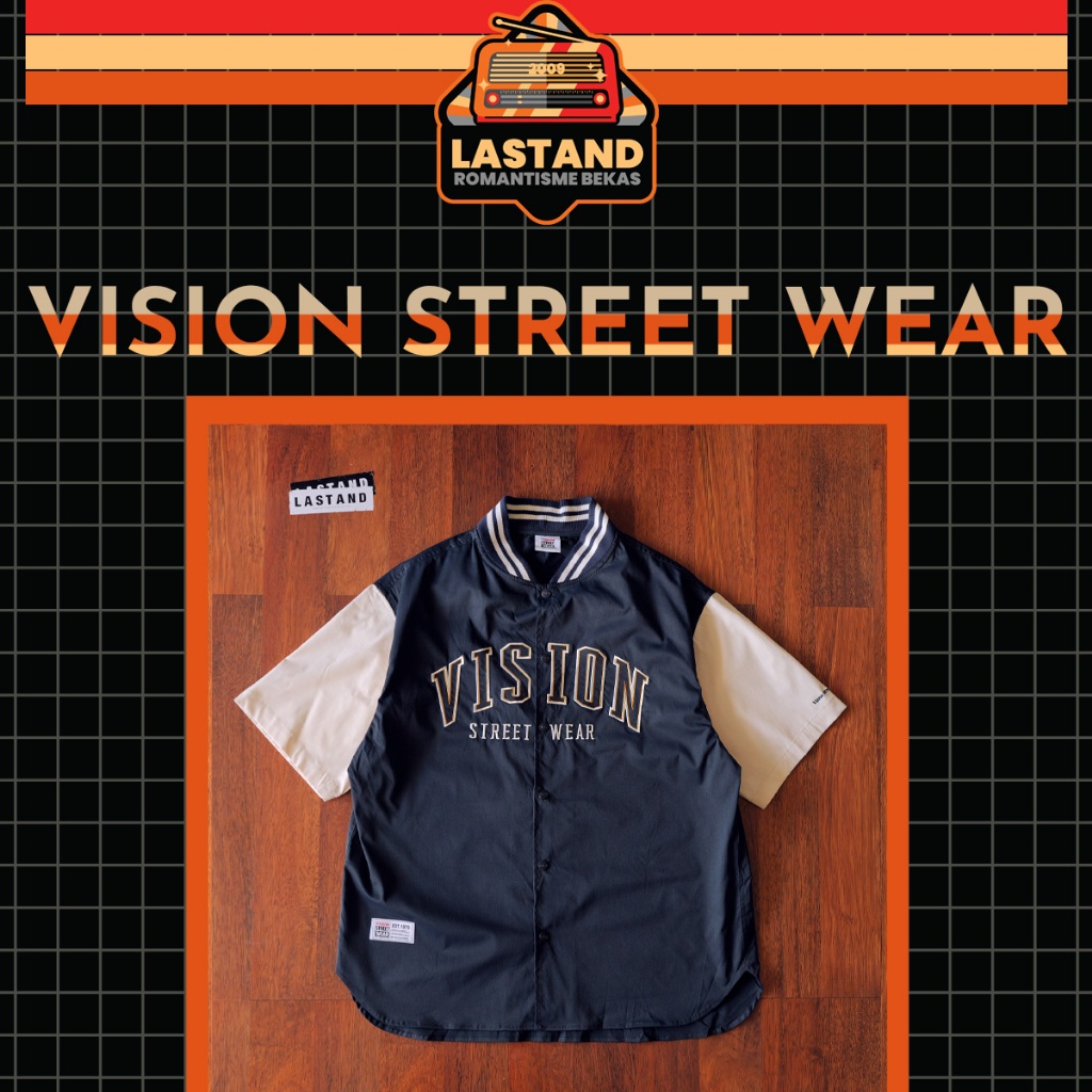Short Sleeve Varsity Jaket VISION STREET WEAR