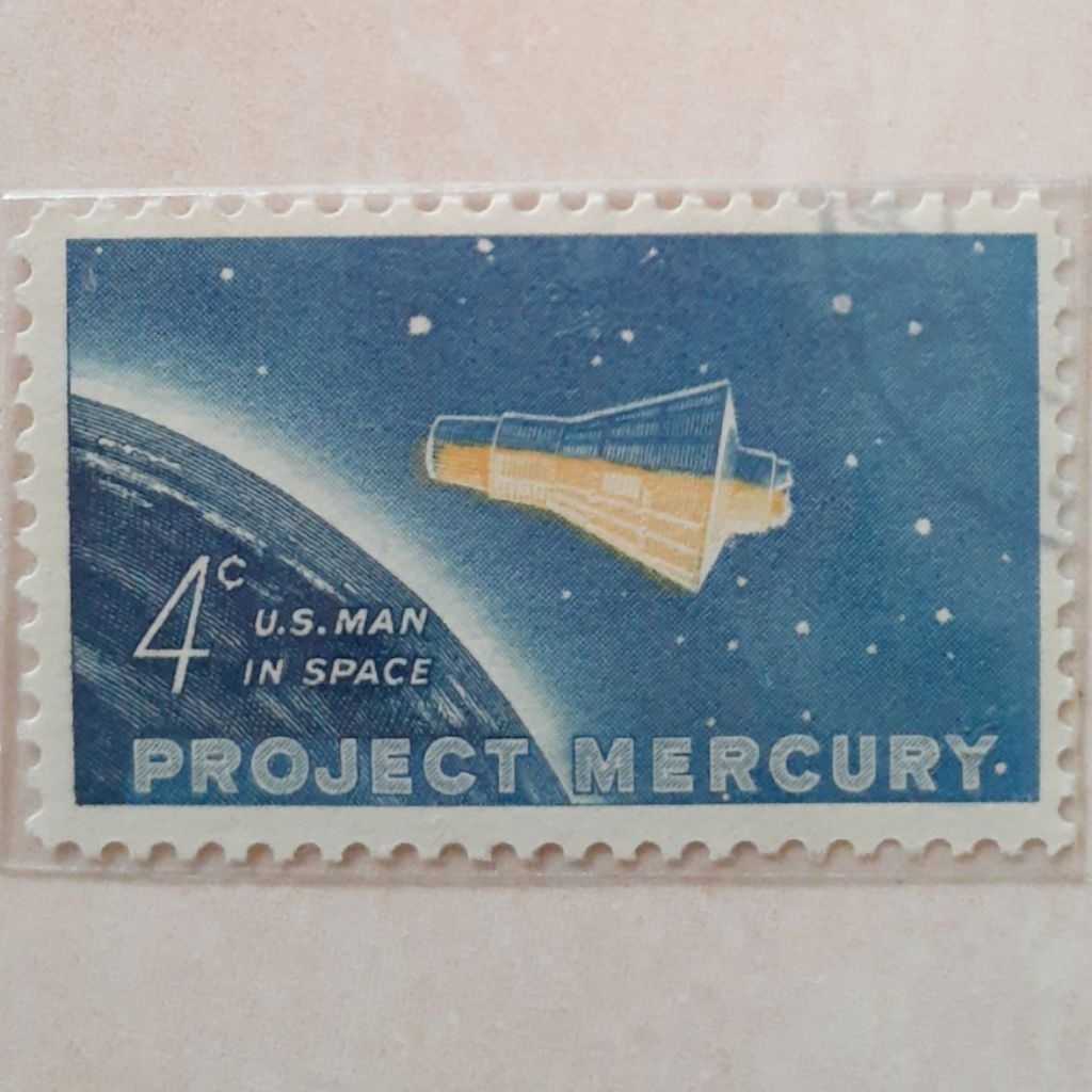 

Perangko USA Project Mercury: Colonel John Glenn's Space Flight Tahun 1962